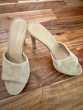 Veronica Beard Dali Platform Stiletto Mule